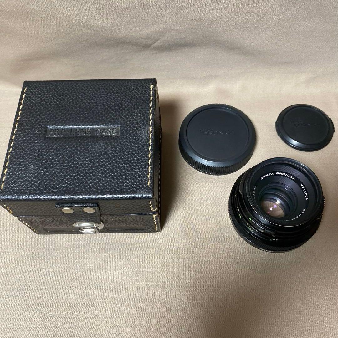 【美品】Zenza Bronica 75mm f/2.8 レンズ ＥＴＲ