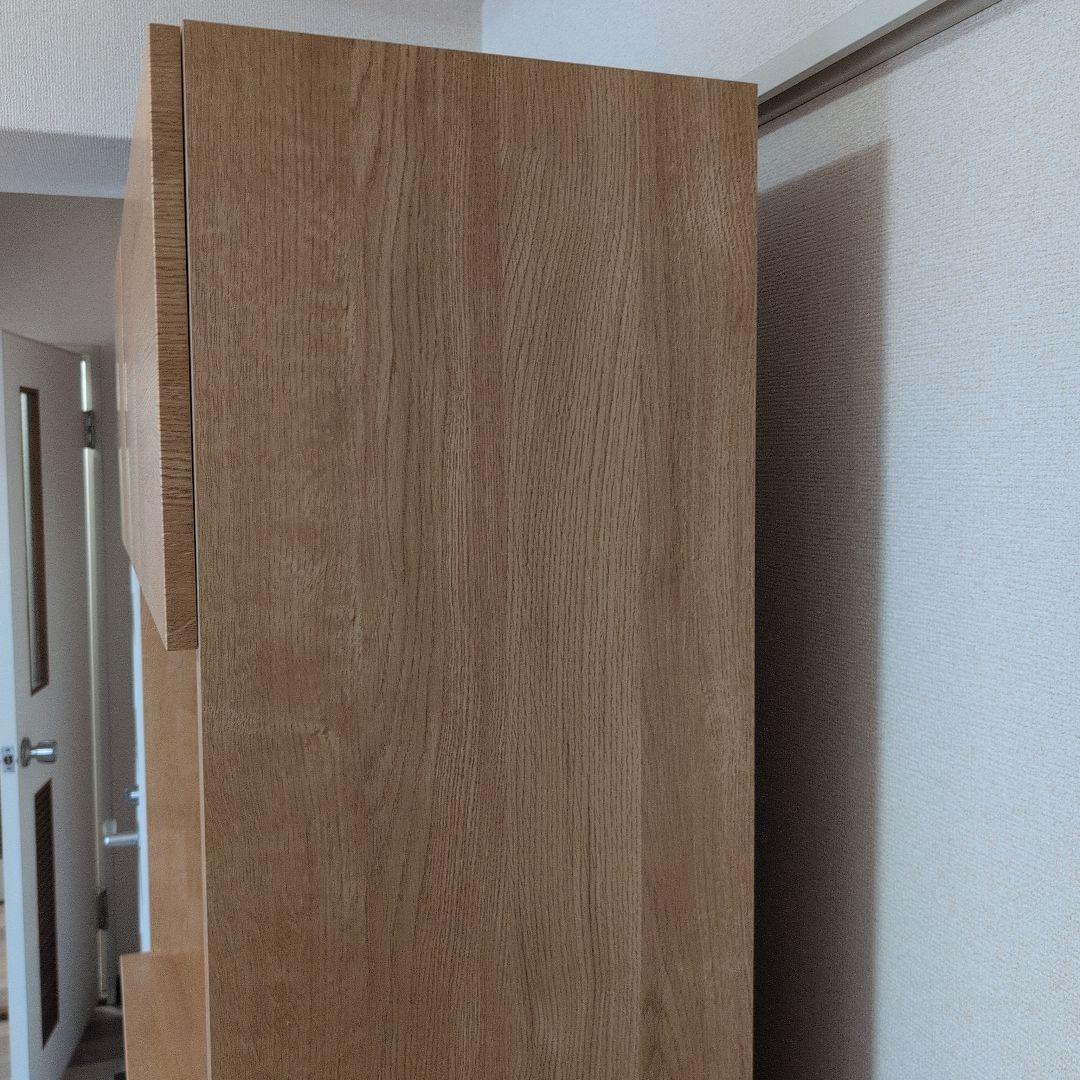 ニトリ　キッチンボード　エトナ105KB　ライトブラウン　食器棚　説明書付き