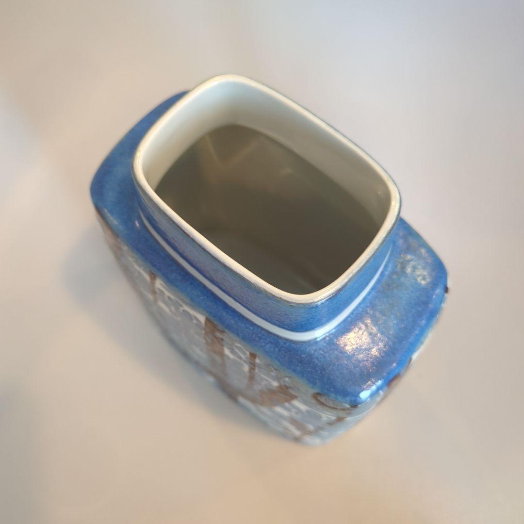 ぐり様　ロイヤルコペンハーゲン Baca（バッカ） フラワーベース 花瓶 水色