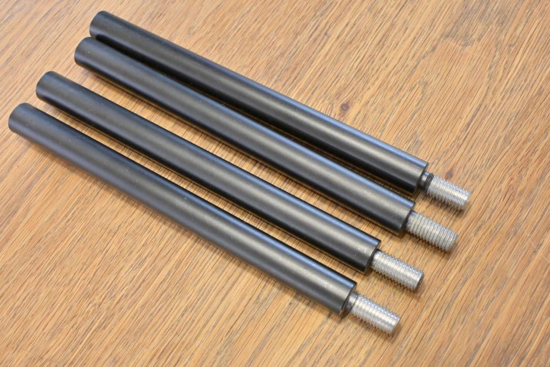 QUADRASPIRE　ブラックポール19mm 215mm 4本