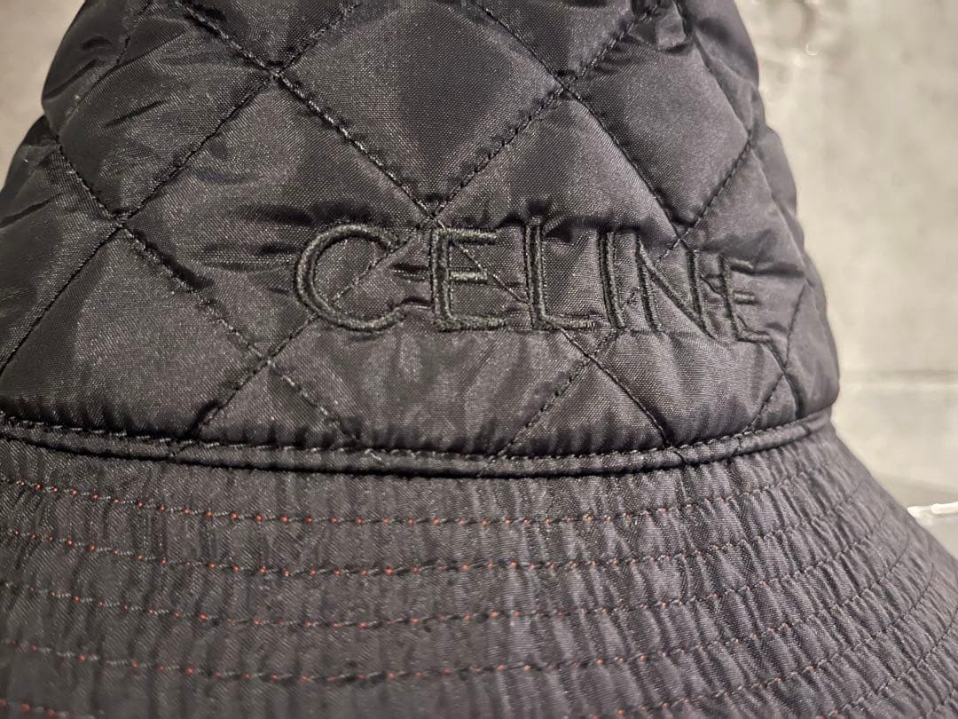 CELINE 正規店購入バケットハット キャップ帽子セリーヌ