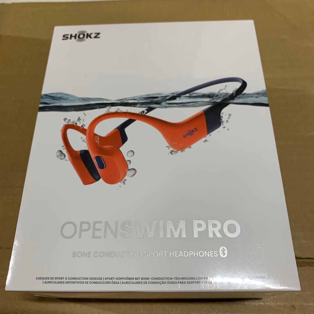【新品未開封】Shokz OpenSwim pro RED