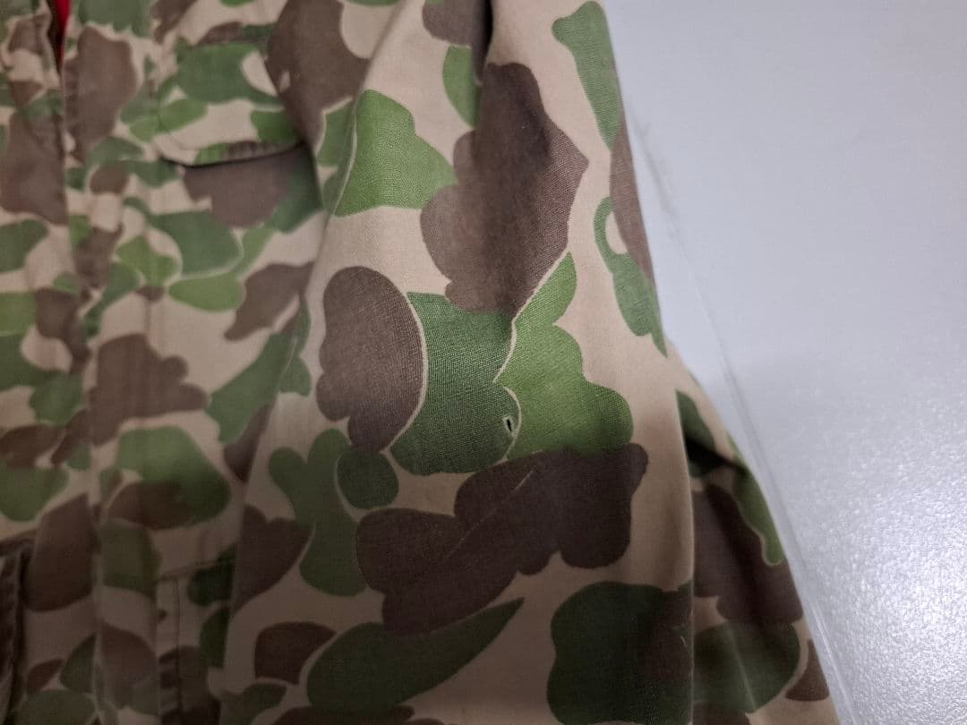 リバーシブル　ダックハンターカモ　ジャケット　６０s　ビンテージ