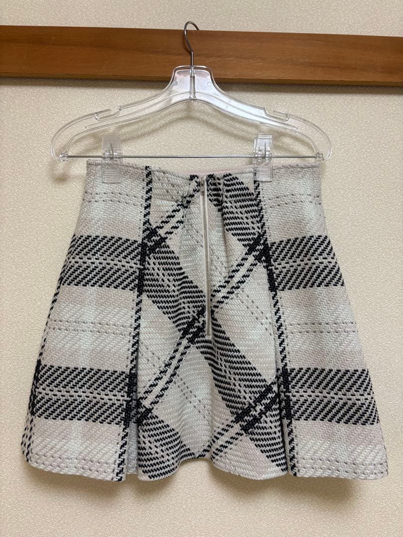 スナイデル　チェック　ミニスカート　2