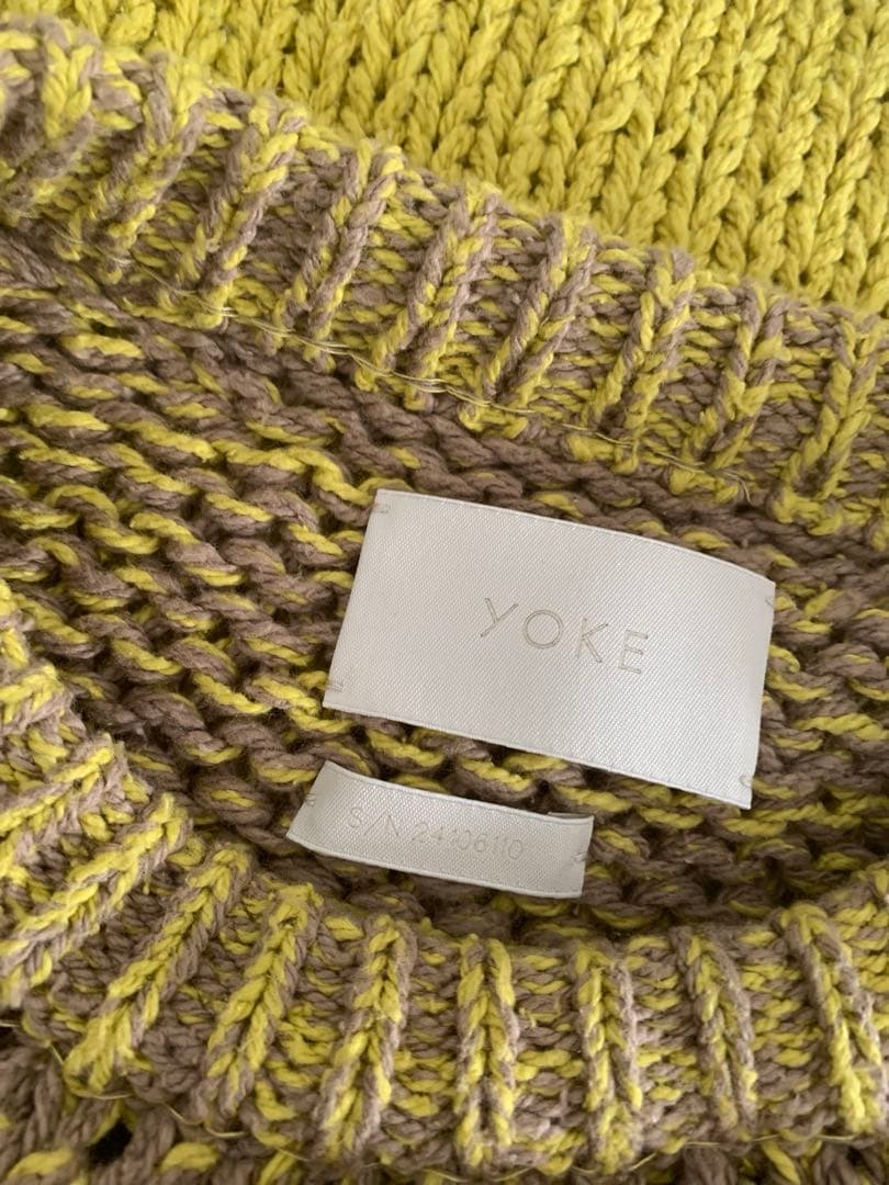 トップス YOKE 24SS INTARSIA CREWNECK SWEATER 2