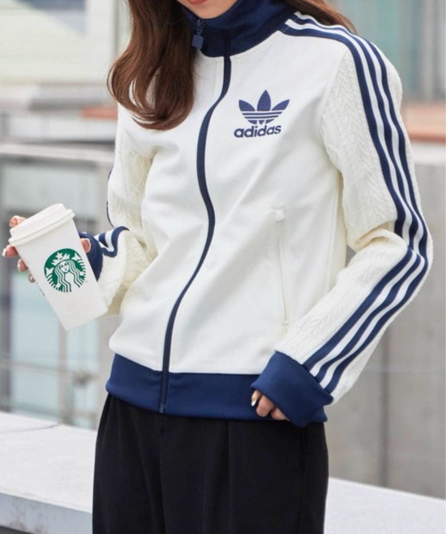 adidas KNIT CLASSIC TRACK TOP アディダス