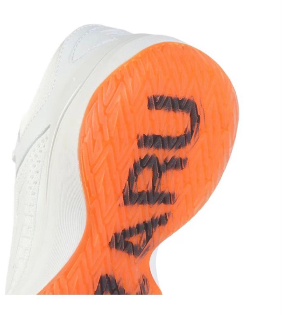 エゴザル　エゴブレイズ ホワイト×オレンジ　27cm