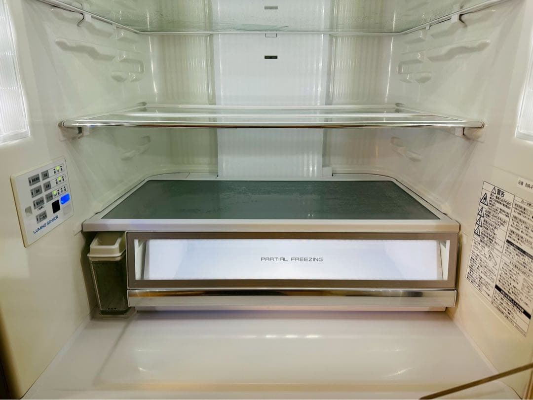 パナソニック　6ドア冷蔵庫　NR-F611PV-N 608L 美品