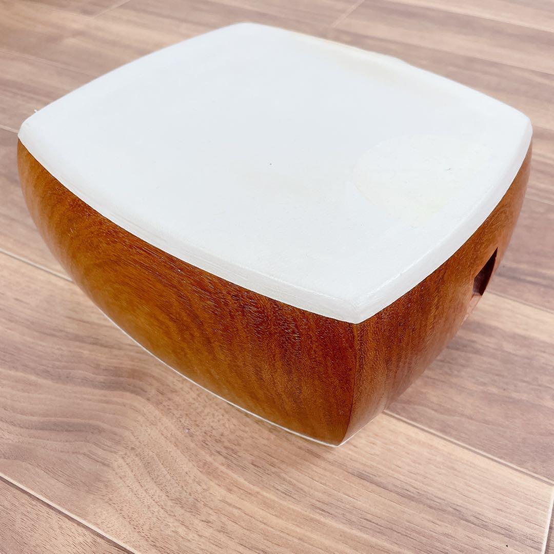 三味線 細棹 花梨 丸打胴 犬皮 和楽器　平溝