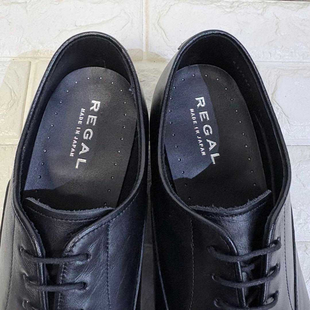 極美品✨REGAL リーガル ビジネスシューズ ストレートチップ 黒 26.5