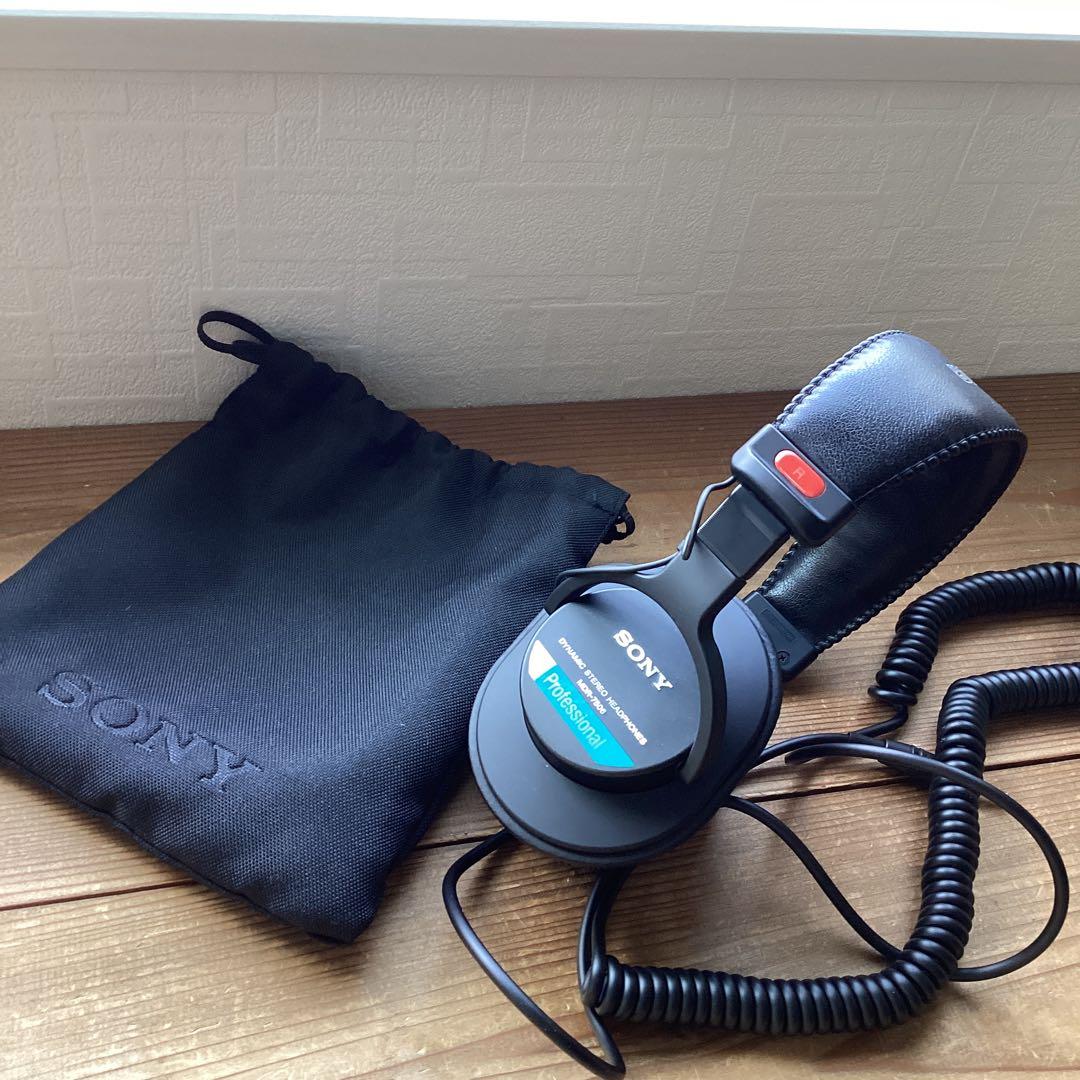 SONY MDR-7506 ヘッドホン スタジオモニター 青帯【美品】