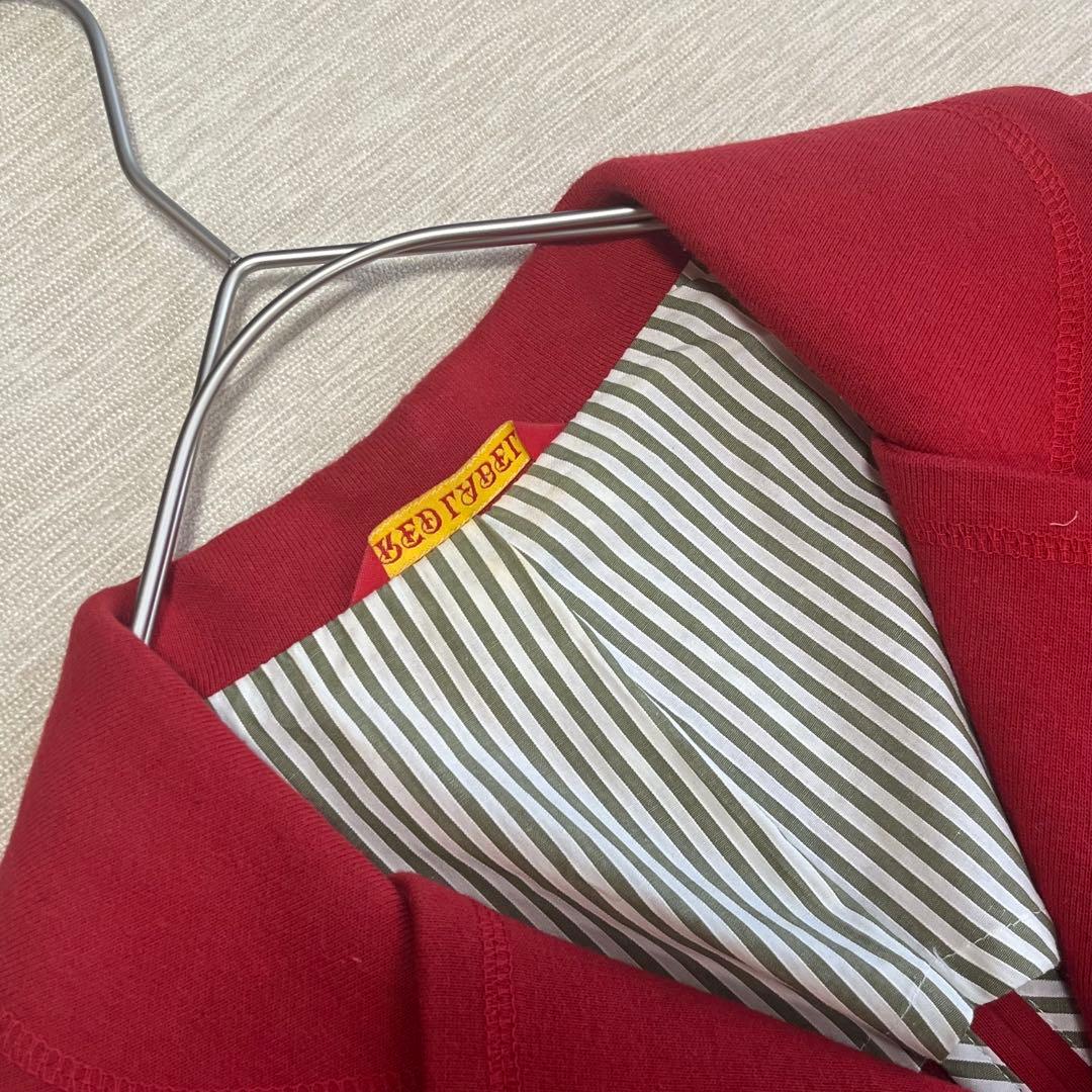 ヴィヴィアンウエストウッド テーラード ラブジャケット 変形 赤 オーブボタン