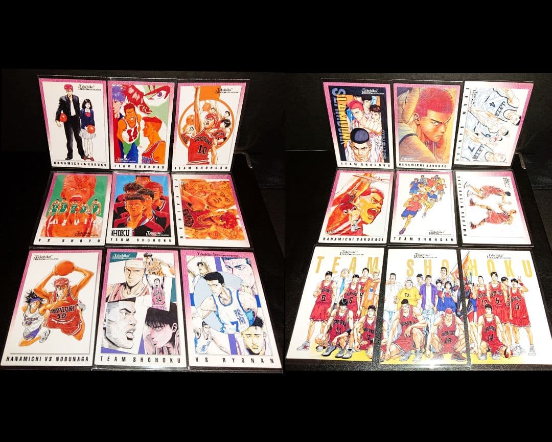 スラムダンク カードダスマスターズ 初版18枚セット■湘北 桜木 流川 山王工業