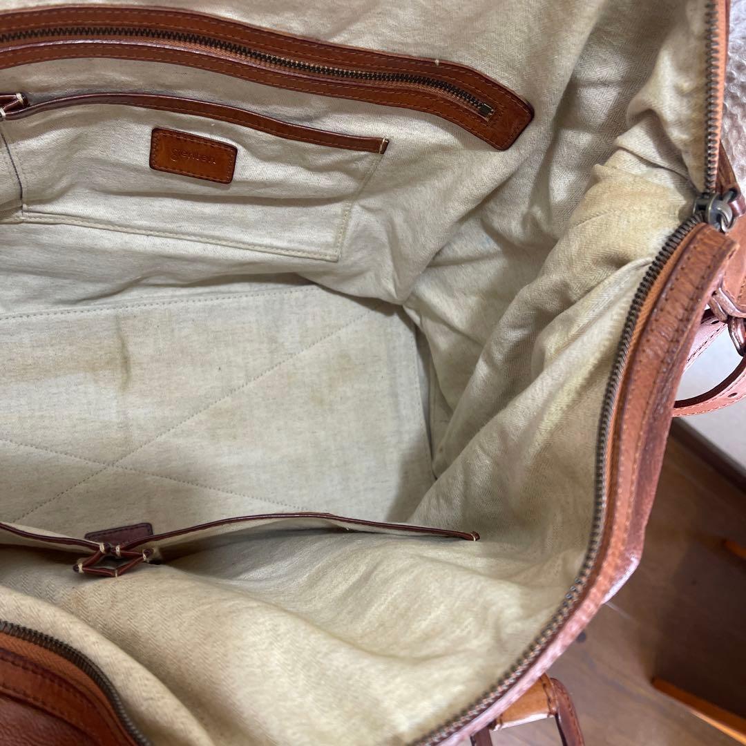 ◇ genten ゲンテン 2wayレザーショルダーバッグ ボストンバッグ ◇