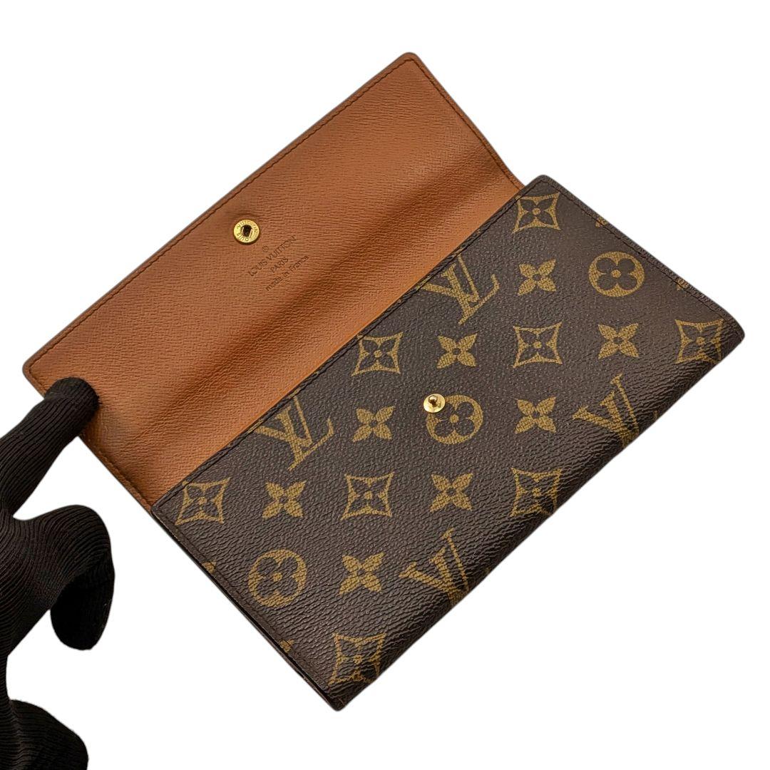 外観美 ルイヴィトン モノグラム ポルトトレゾール インターナショナル 974