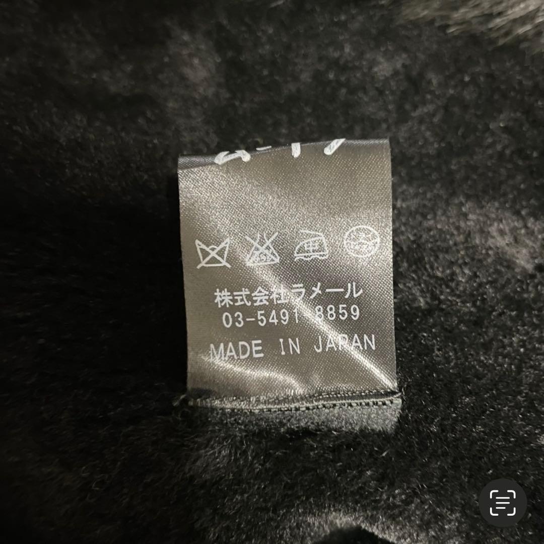 ♡極美品♡ランバン コレクション ムートン　コート　リアルファー レザー　革