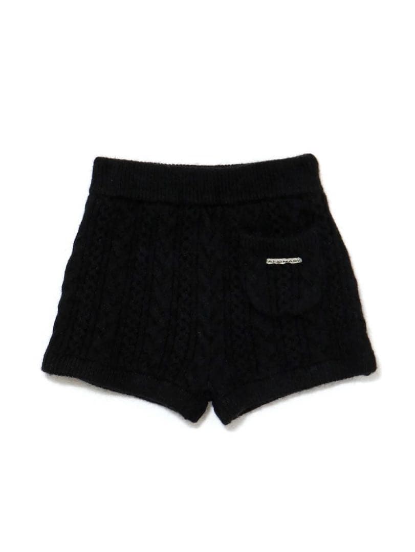 正規品 andmary Mary knit pants black