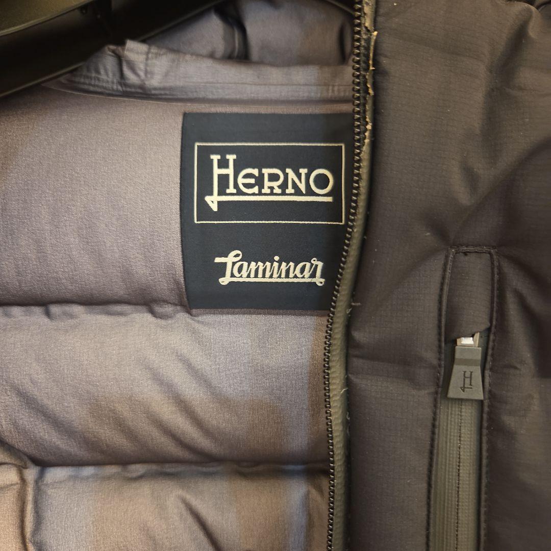 ★レア★　Herno Laminar ブラックダウンジャケット　ゴアテックス