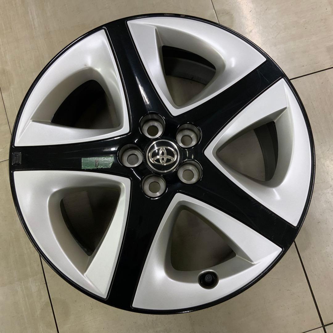 50系プリウス純正アルミホイールのみ　１本　215/45 R17用　トヨタ