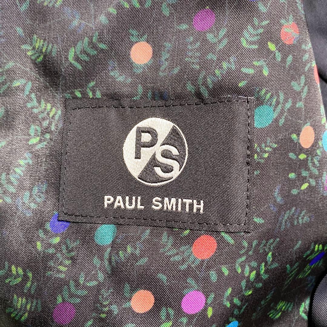 美品✨Paul smith 現行 テーラード バイカラー チェック リーフ 派手