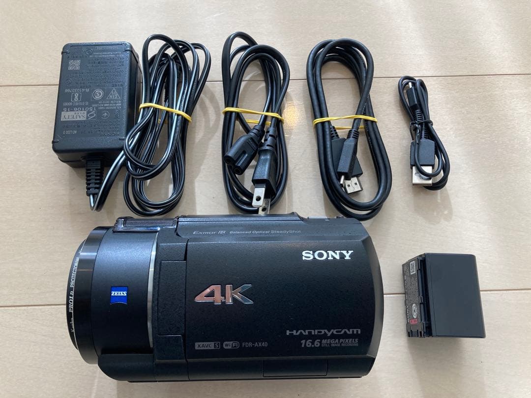 【訳アリ】SONY FDR-AX40 4K ソニー ビデオカメラ
