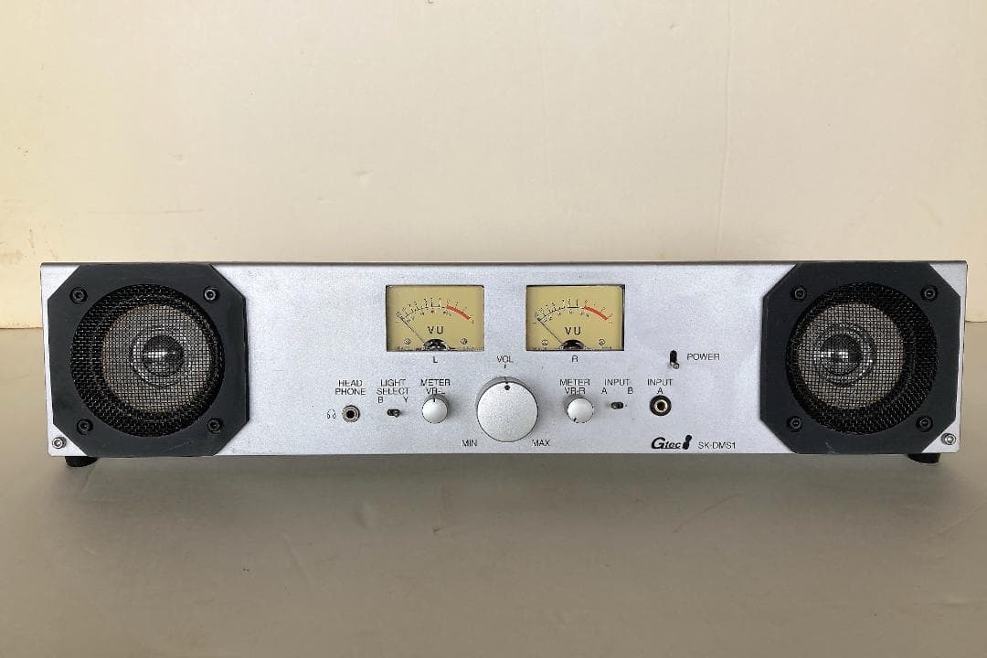 Gtec VUメーター付きスピーカー SK-DMS1