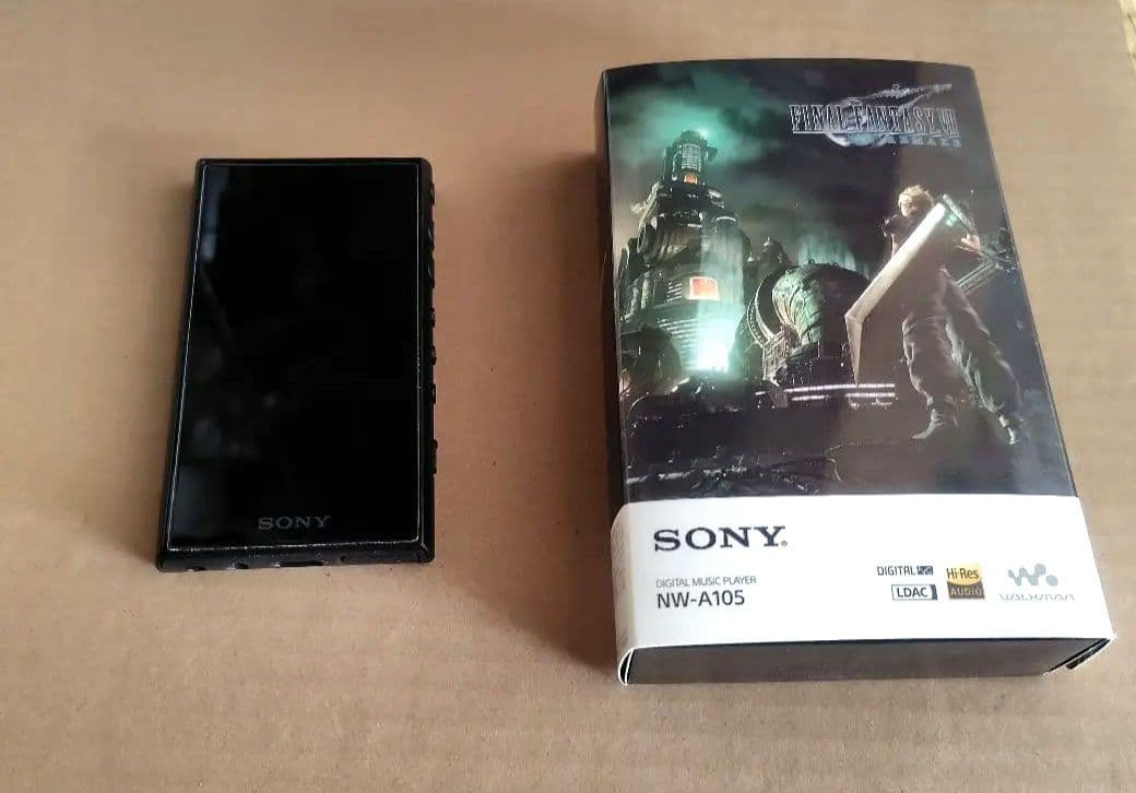 【ジャンク品】ウォークマンNW-A105 FF7コラボデザイン