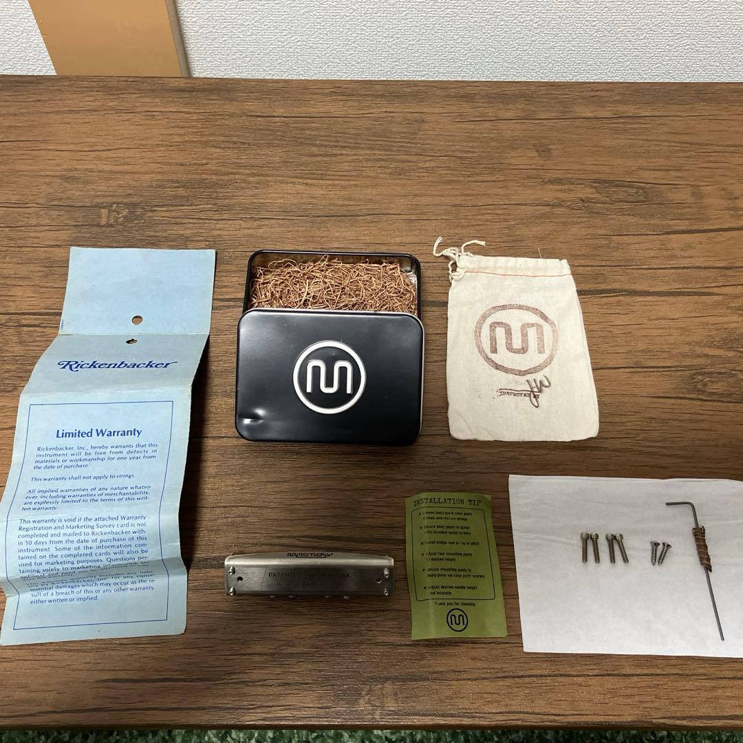 T*K様 Rickenbacker Mastery Bridge マスタリーブリ