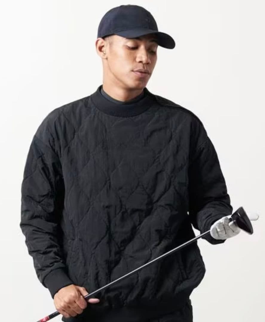 【別注】ユニセックスキルティングプルオーバー