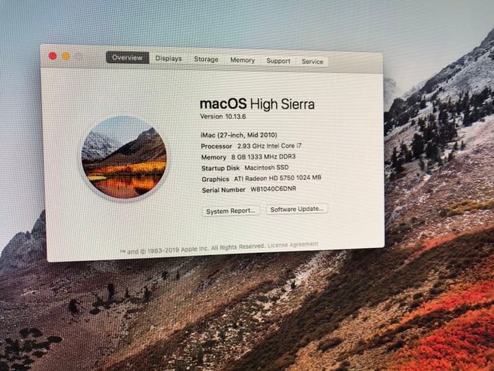 Macデスクトップ iMac 27inch