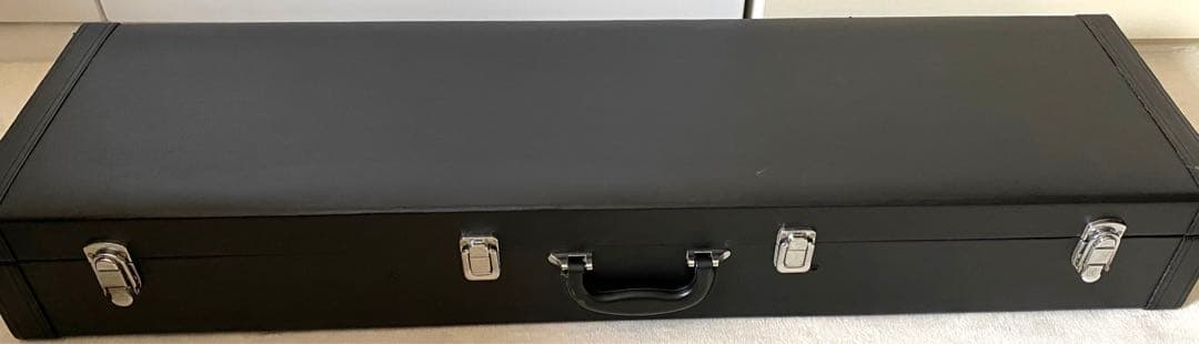 【皮張替済・すぐ弾ける】津軽三味線 撥3本(鼈甲含)・チューナー・ハードケース付