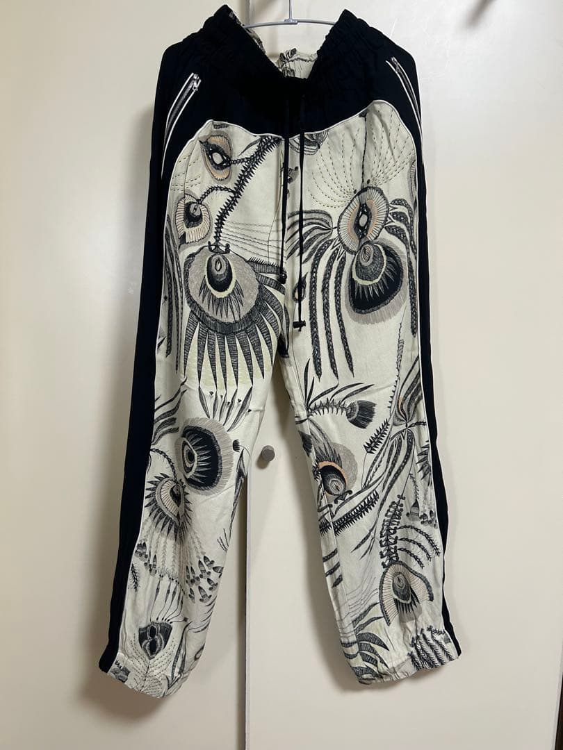 Dries Van Noten 18aw フェザー柄