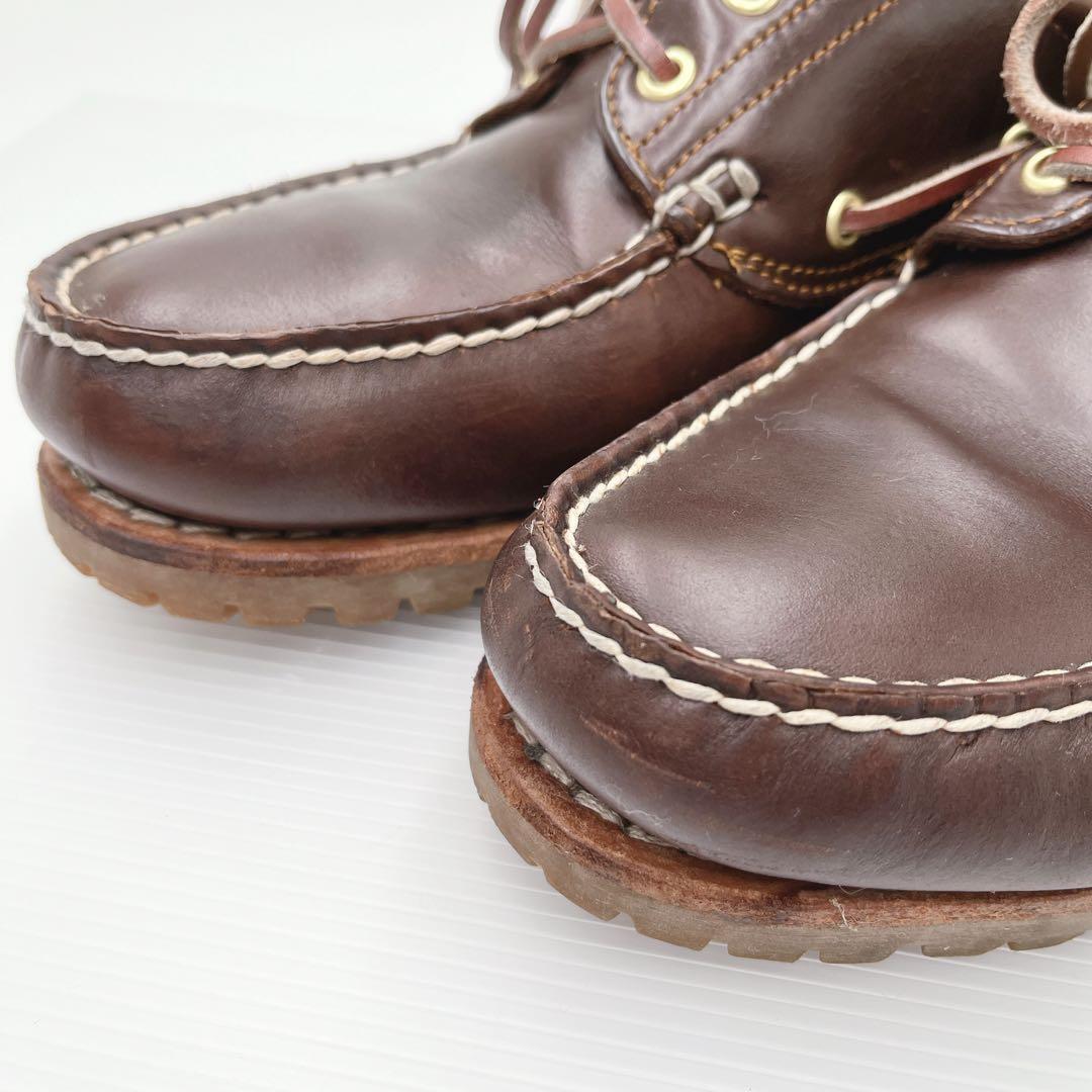 Timberland スリーアイ クラシックラグ デッキシューズ モカシン　26