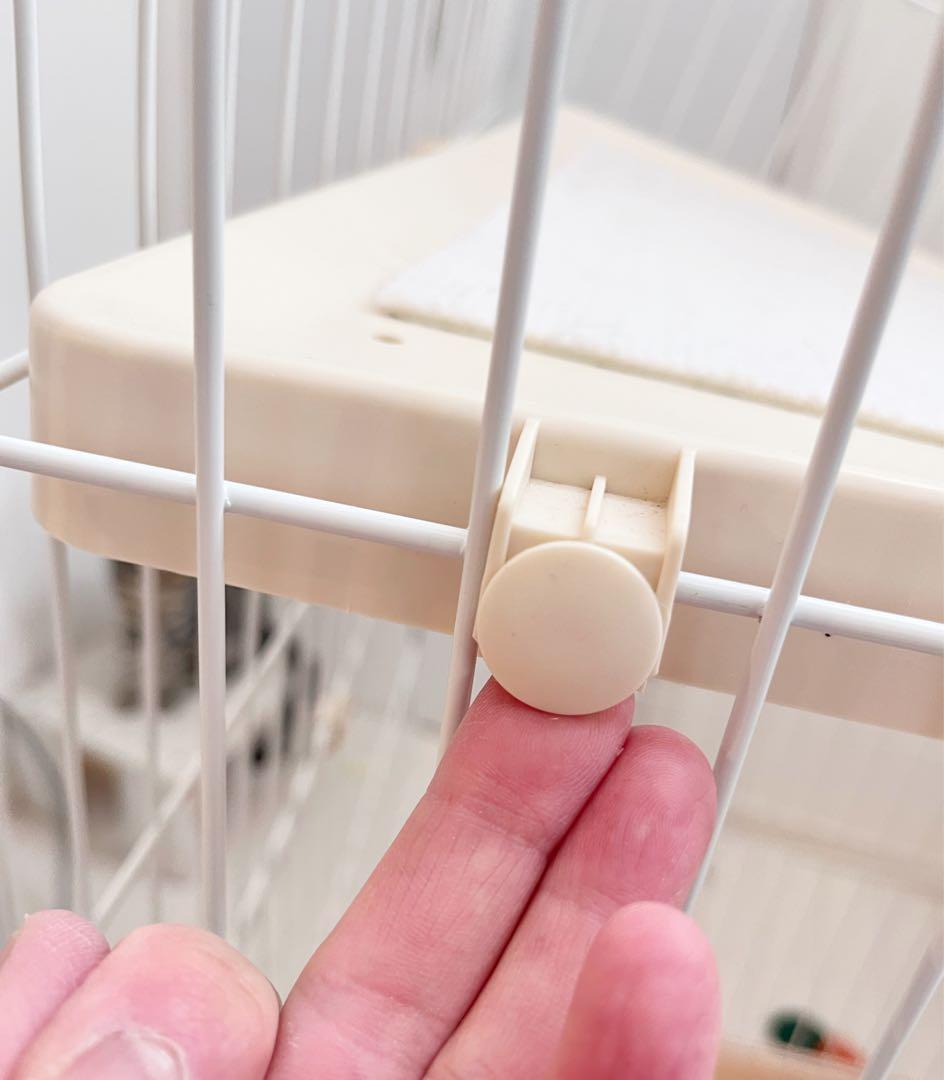 RAKU 猫 ケージ キャスター付