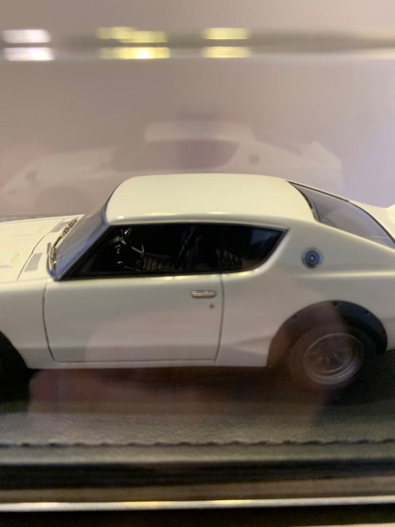 イグニッションモデル　1/43 スカイラインGT-R KPGC110 ホワイト