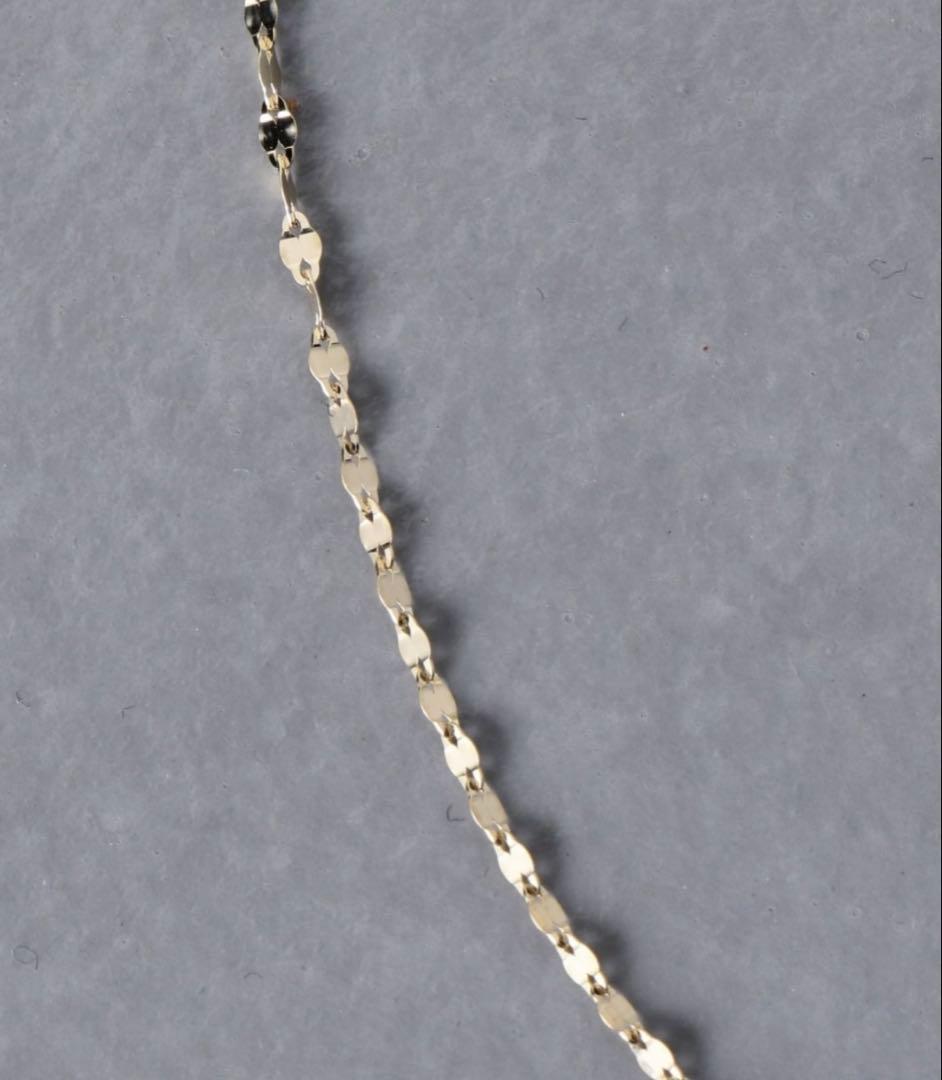 ＜les bonbon＞10Kヴィクトリア チェーンネックレス