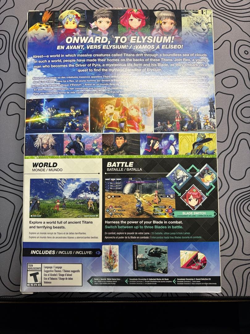 Switch Xenoblade2 Special edition 英語
