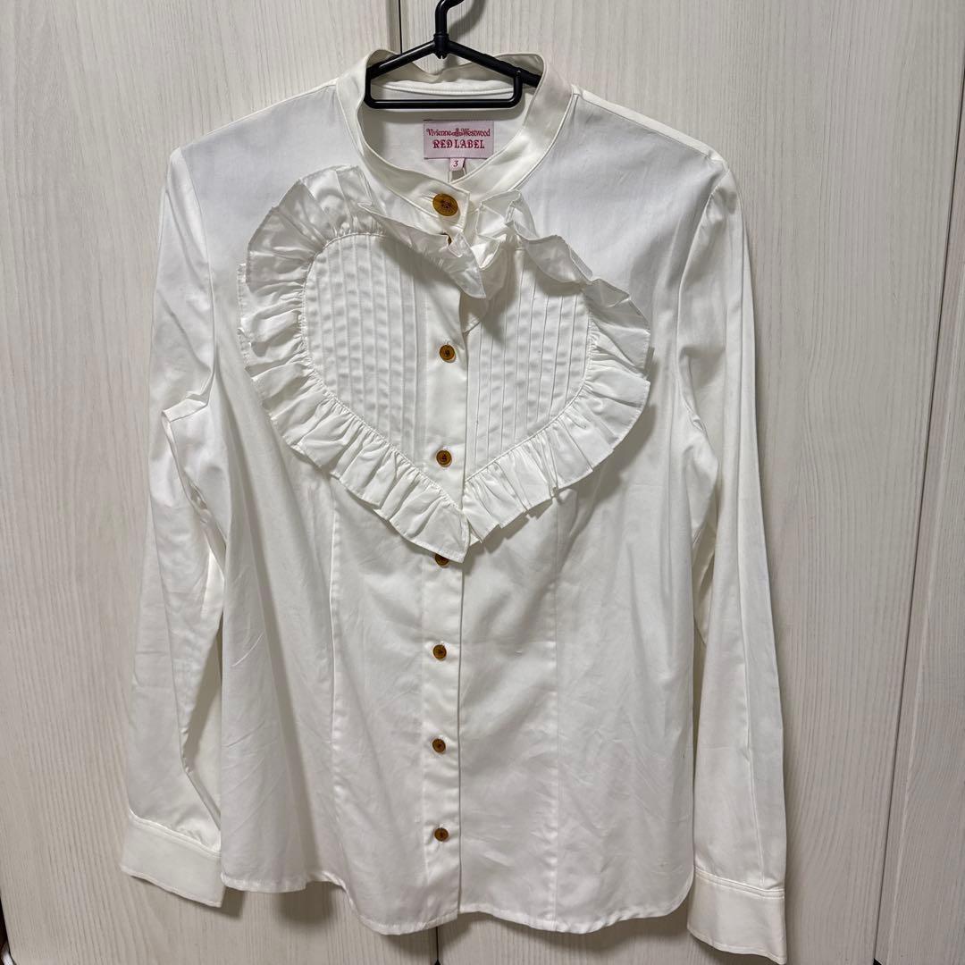 シュシュVivienne Westwood RED 長袖シャツ サイズ3