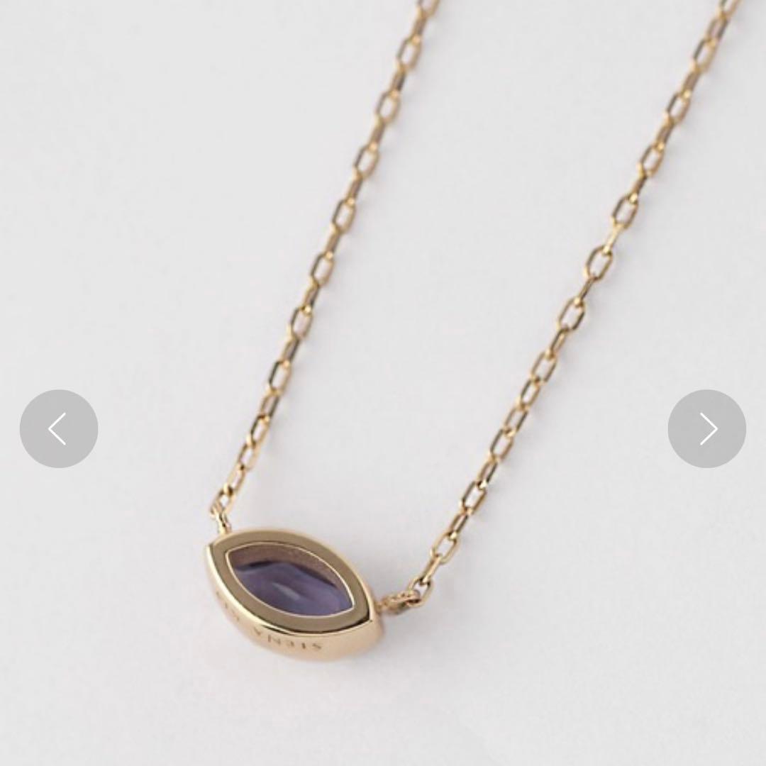 新品未使用　ネックレス　K10 siena sienarose シエナロゼ