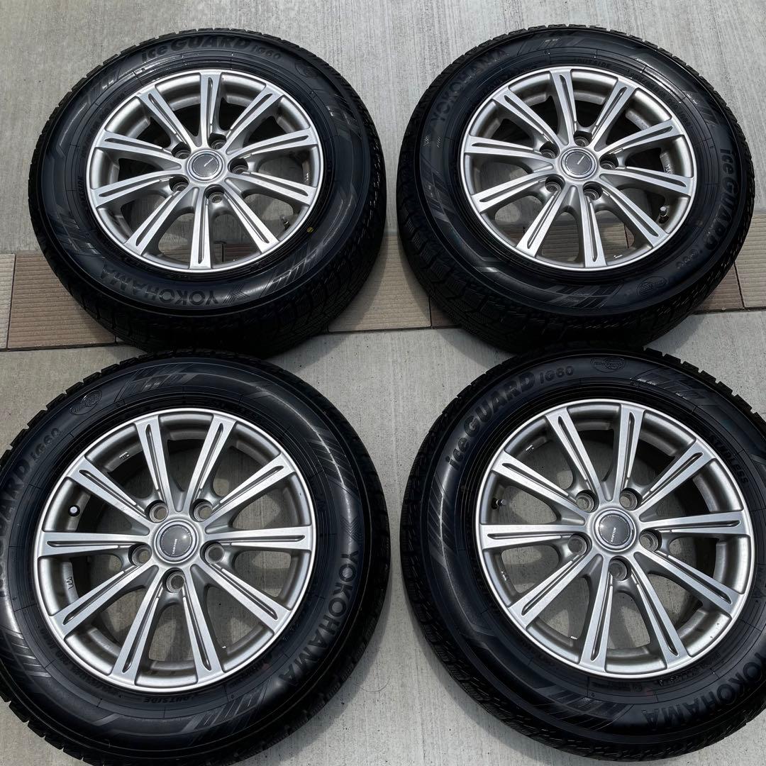 195/65R15 YOKOHAMAスタッドレスタイヤ アルミ ヴォクシー ノア
