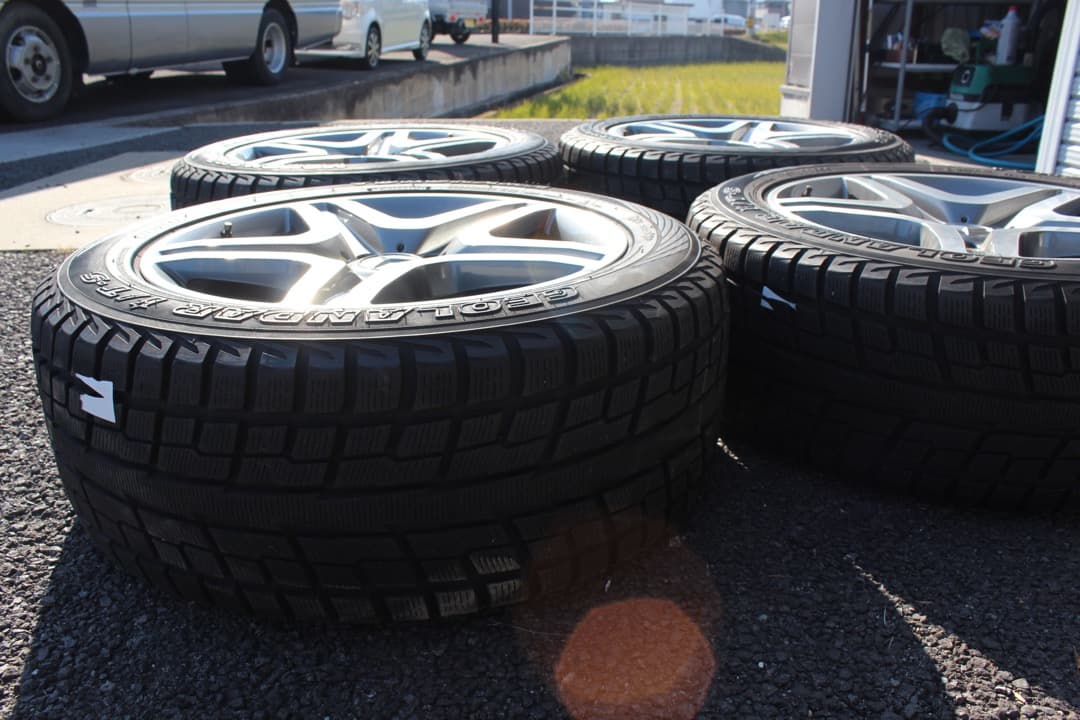 美品ベンツ純正 AMG 20インチアルミホイール&スタッドレス 4本 W463