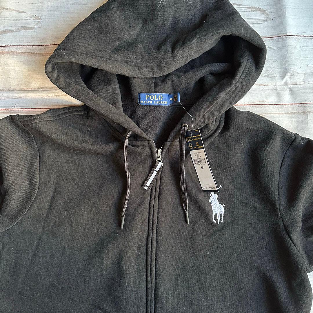 ポロラルフローレン POLO フリースジャンプスーツ つなぎ オールインワン M