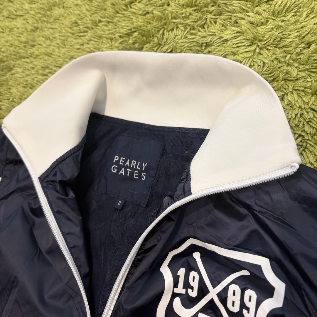 パーリーゲイツ PEARLYGATES ジップジャケット ナイロン サイズ2
