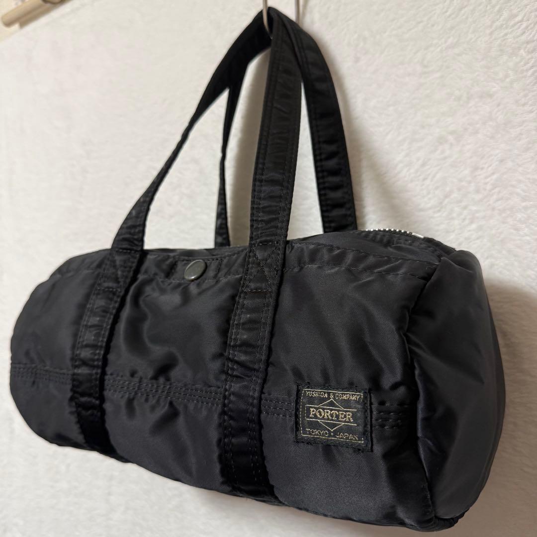 PORTER ブラック タンカー 吉田カバン ミニボストン 廃盤品 希少
