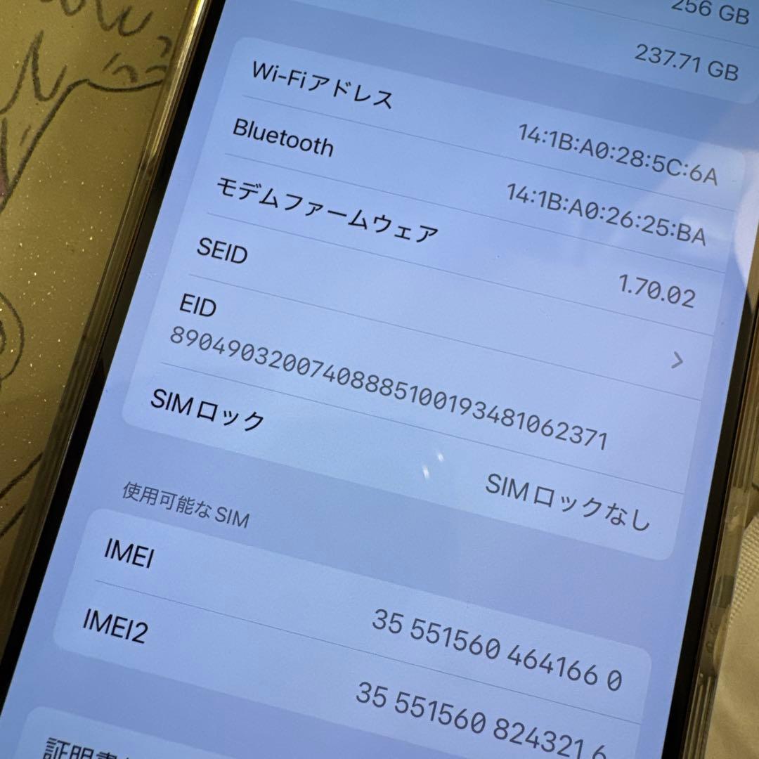 N*o様 北米版カメラ音無iPhone16pro 256gb SIMフリー