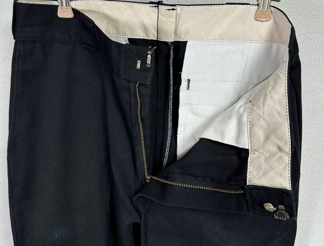 USA製 TALON 874 Dickies W33L32 ブラック 黒