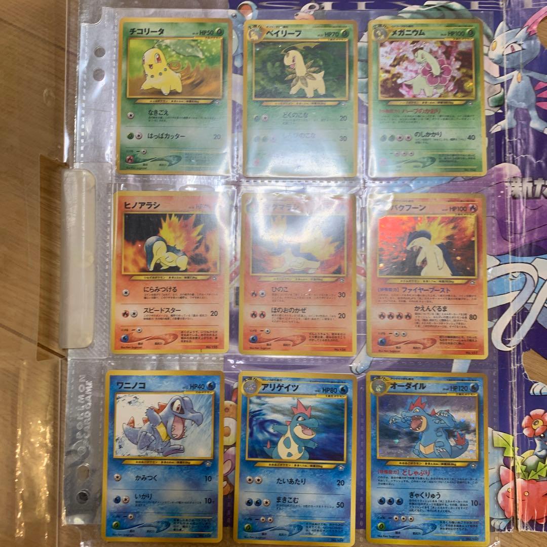 ポケモンカード neo ネオ プレミアムファイル 金銀