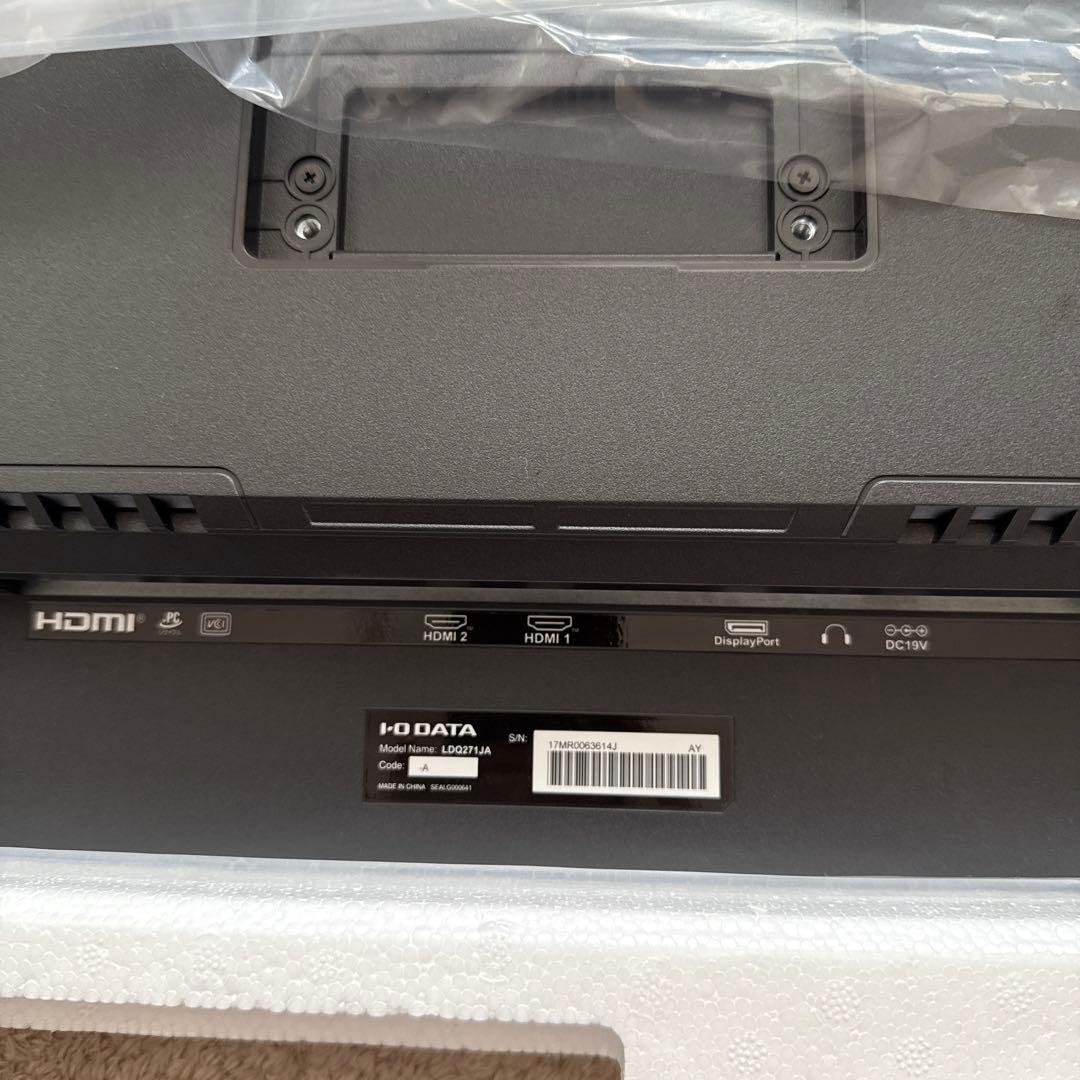 IO DATA ゲーミングモニター27型　WQHD miniLED