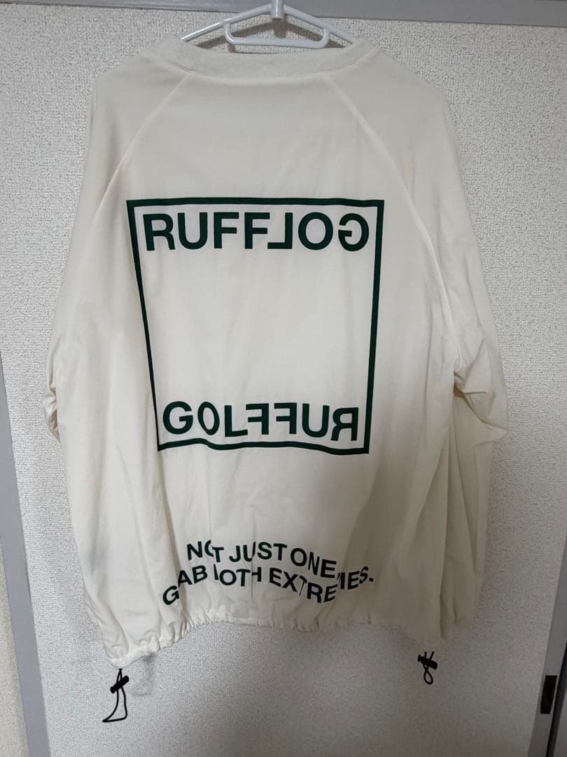 RUFFLOG ホワイトゴルフウェア　長袖M
