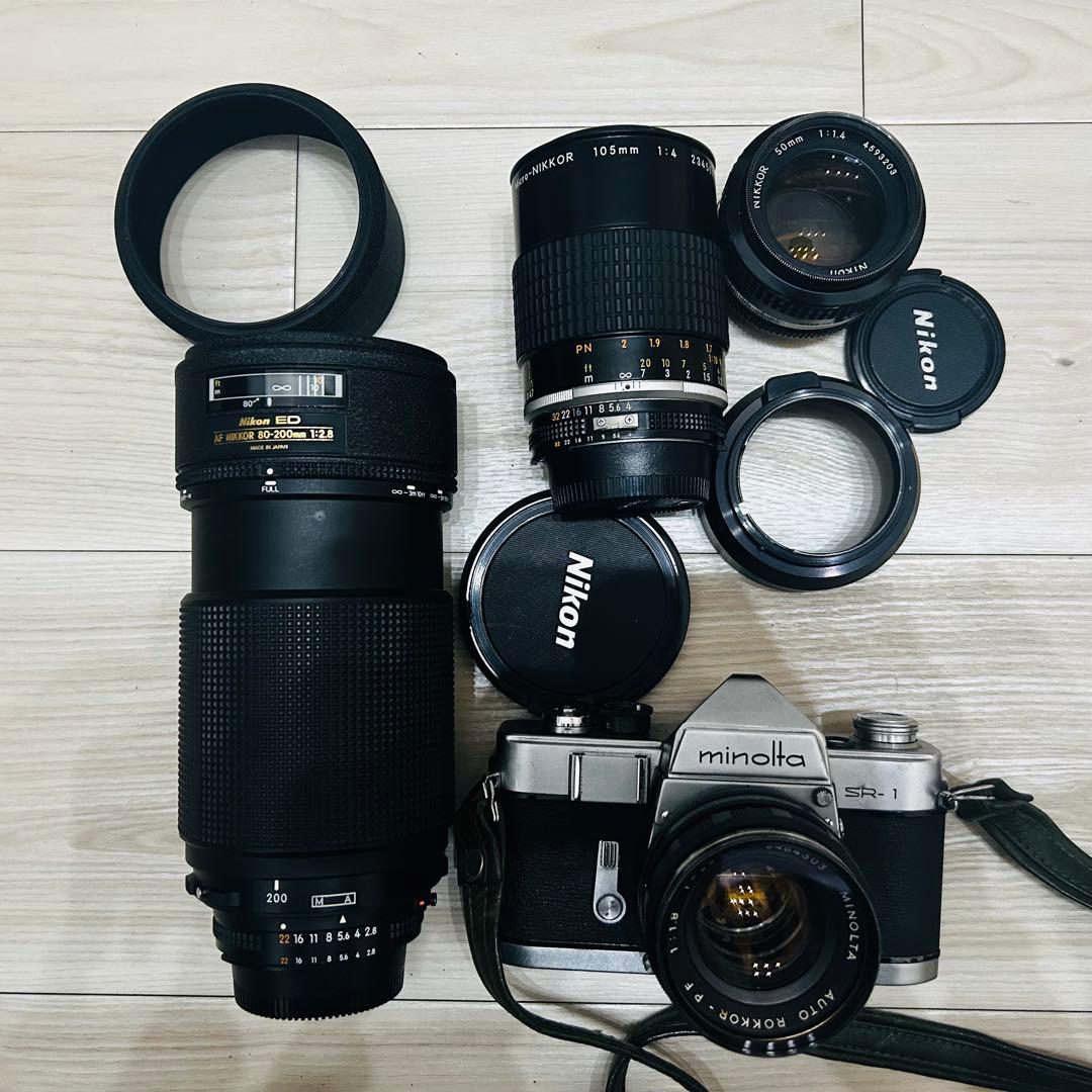 Nikon ＋ MINOLTA レンズセット